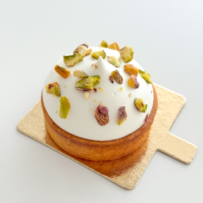 TARTELETTE PISTACHE & FLEUR D'ORANGER